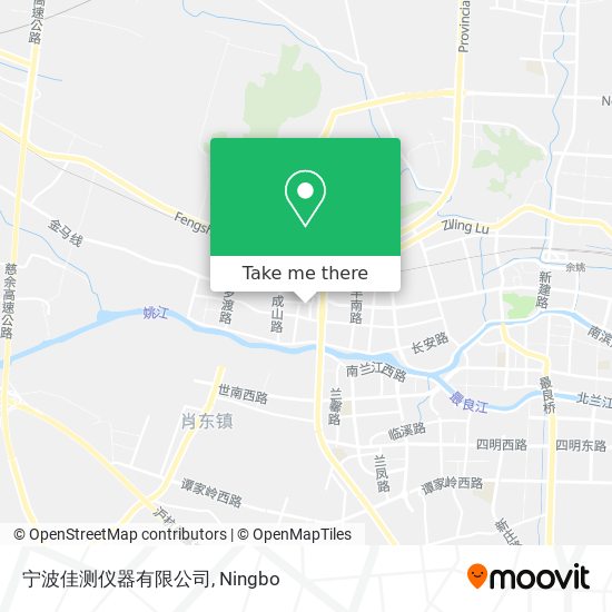 宁波佳测仪器有限公司 map