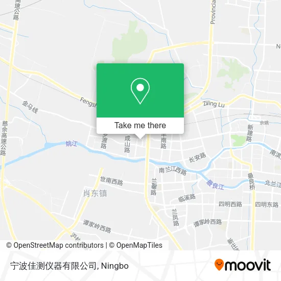 宁波佳测仪器有限公司 map