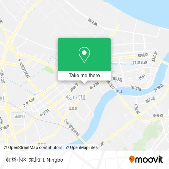 虹桥小区-东北门 map
