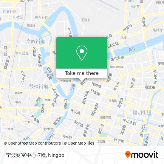 宁波财富中心-7幢 map