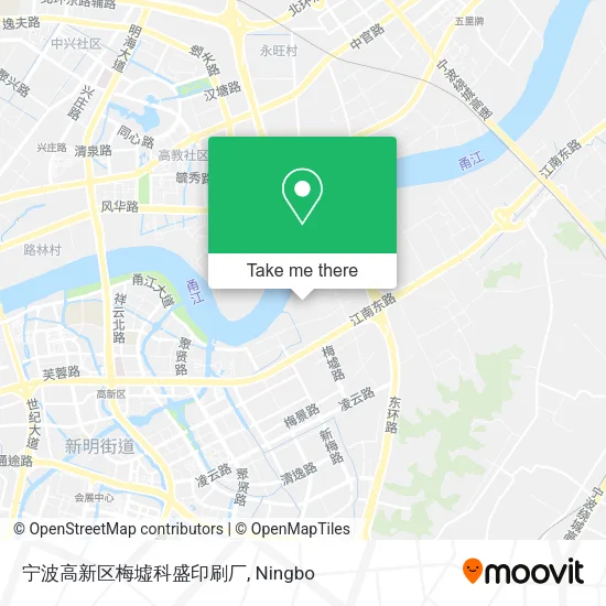 宁波高新区梅墟科盛印刷厂 map