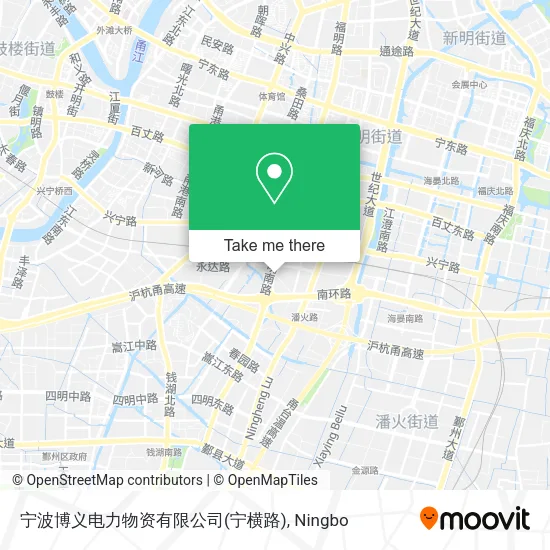 宁波博义电力物资有限公司(宁横路) map