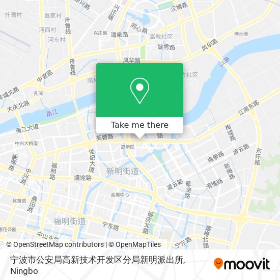 宁波市公安局高新技术开发区分局新明派出所 map
