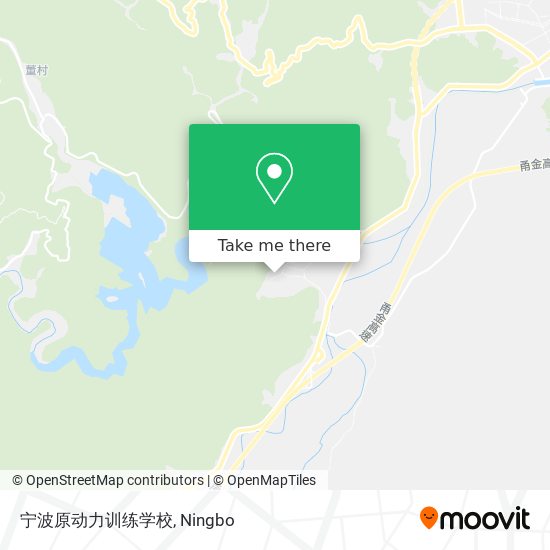 宁波原动力训练学校 map