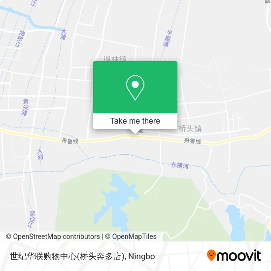 世纪华联购物中心(桥头奔多店) map