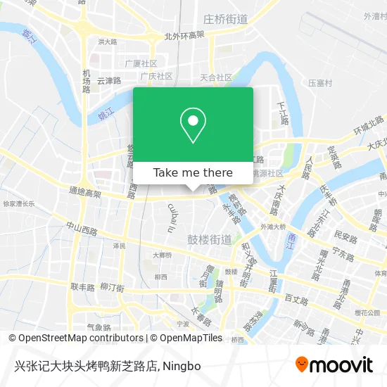 兴张记大块头烤鸭新芝路店 map