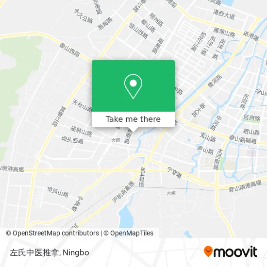 左氏中医推拿 map