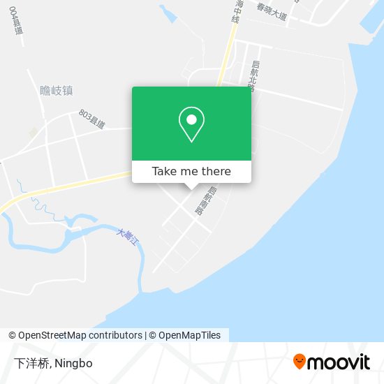 下洋桥 map