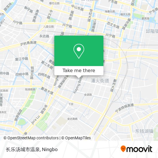 长乐汤城市温泉 map