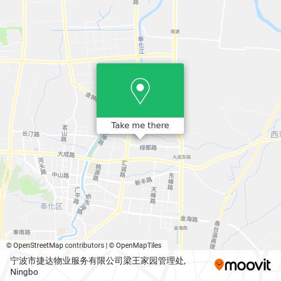 宁波市捷达物业服务有限公司梁王家园管理处 map
