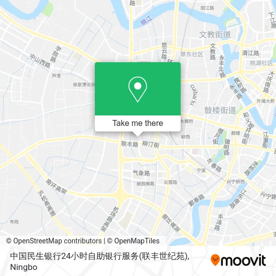 中国民生银行24小时自助银行服务(联丰世纪苑) map