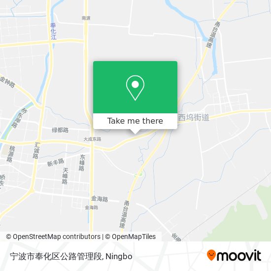 宁波市奉化区公路管理段 map