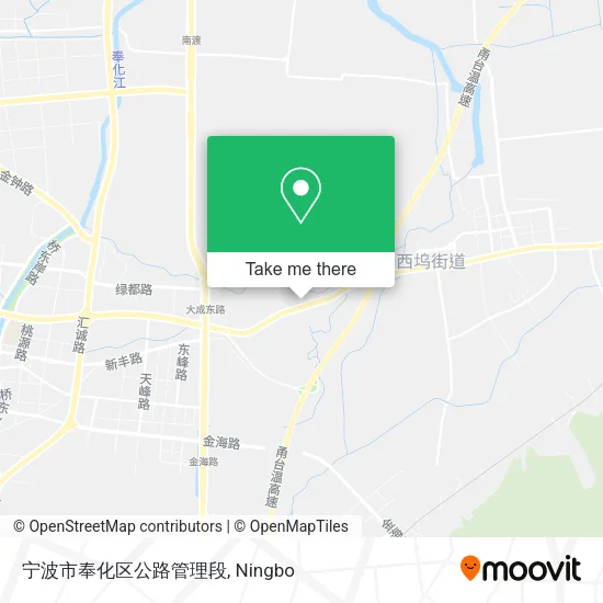 宁波市奉化区公路管理段 map