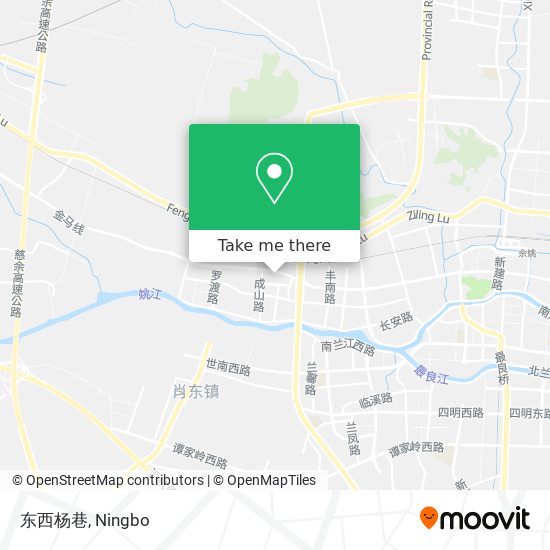 东西杨巷 map