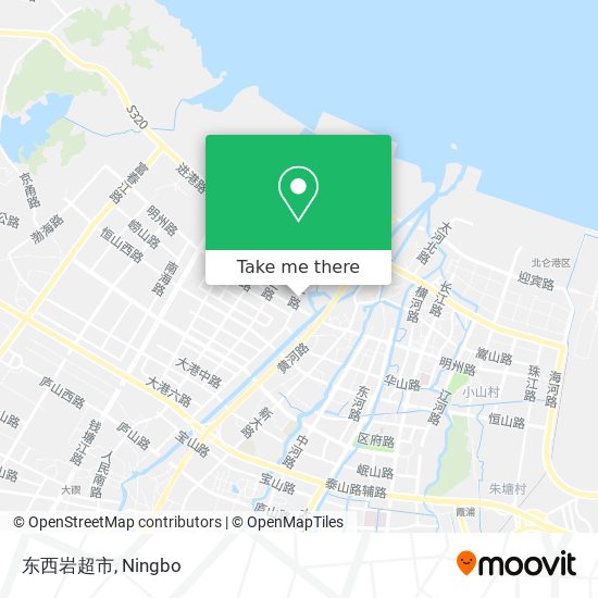 东西岩超市 map