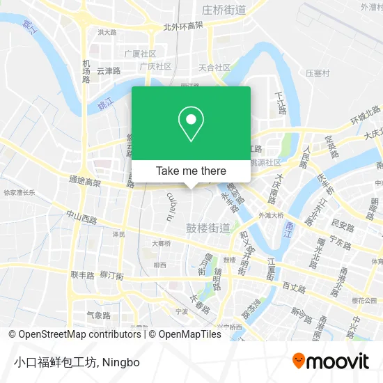 小口福鲜包工坊 map