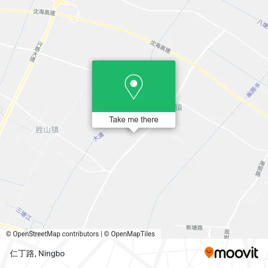 仁丁路 map