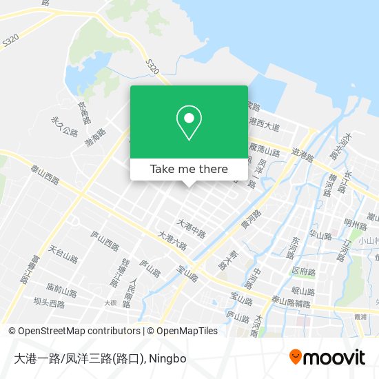 大港一路/凤洋三路(路口) map