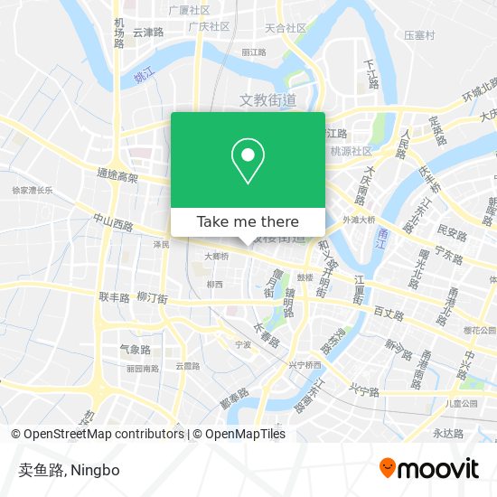 卖鱼路 map