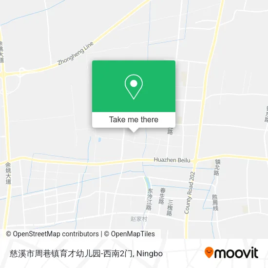 慈溪市周巷镇育才幼儿园-西南2门 map