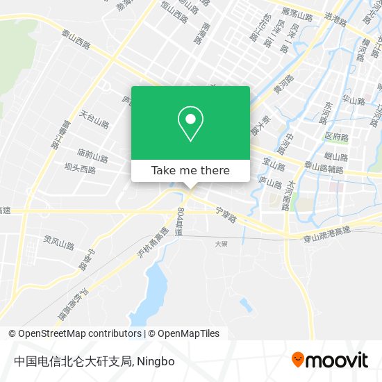 中国电信北仑大矸支局 map