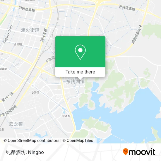 纯酿酒坊 map