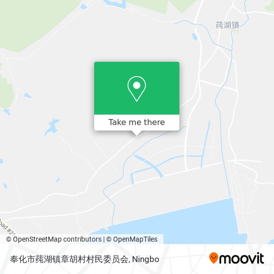 奉化市莼湖镇章胡村村民委员会 map