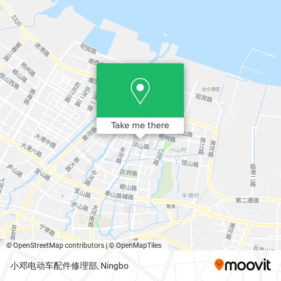 小邓电动车配件修理部 map