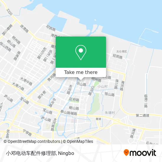小邓电动车配件修理部 map