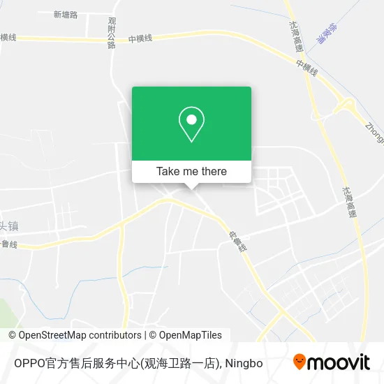 OPPO官方售后服务中心(观海卫路一店) map