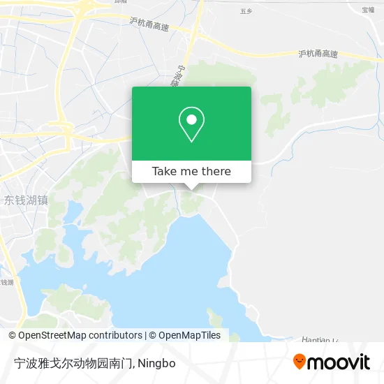 宁波雅戈尔动物园南门 map