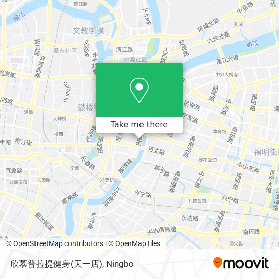 欣慕普拉提健身(天一店) map