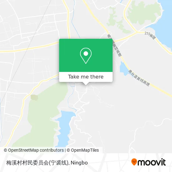 梅溪村村民委员会(宁裘线) map