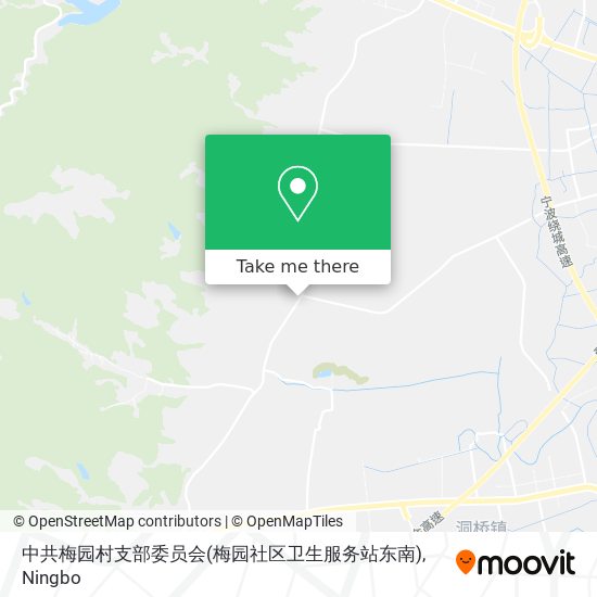 中共梅园村支部委员会(梅园社区卫生服务站东南) map
