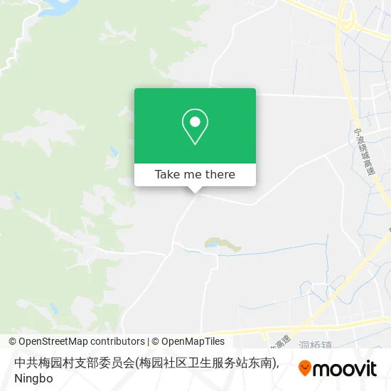 中共梅园村支部委员会(梅园社区卫生服务站东南) map