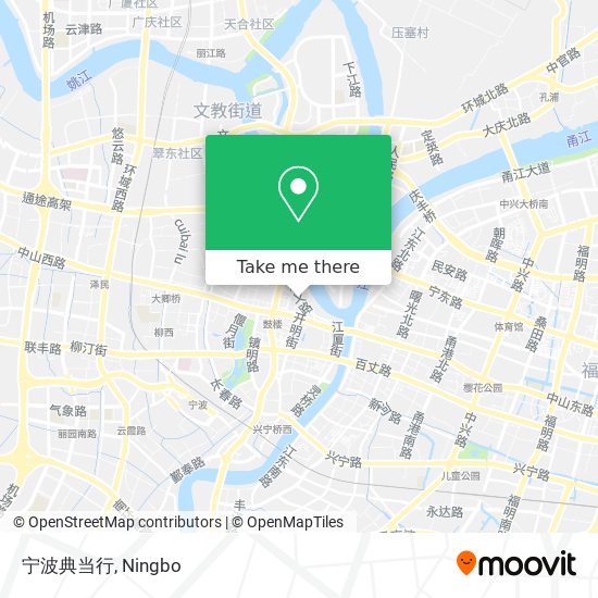 宁波典当行 map