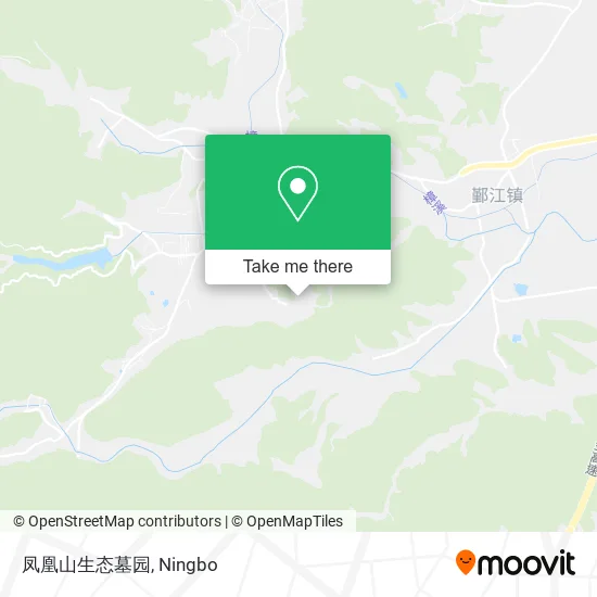 凤凰山生态墓园 map