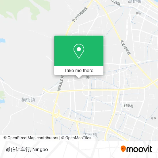 诚信针车行 map
