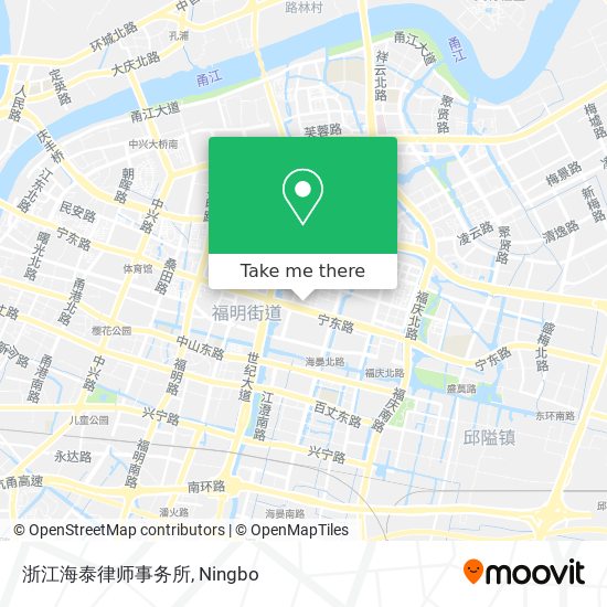 浙江海泰律师事务所 map