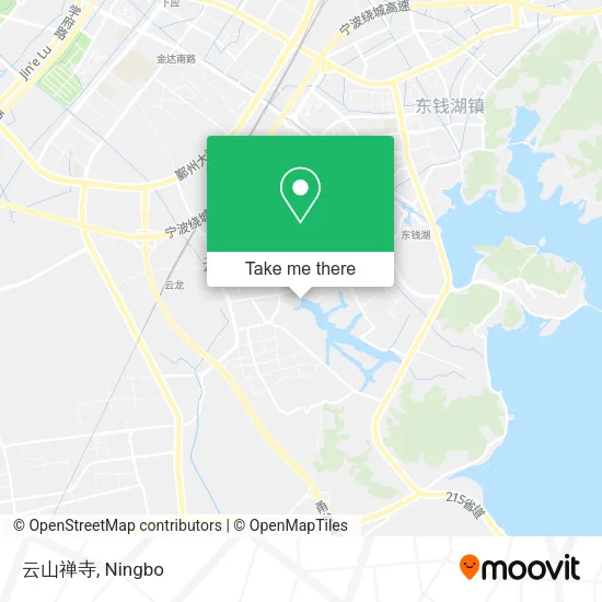 云山禅寺 map