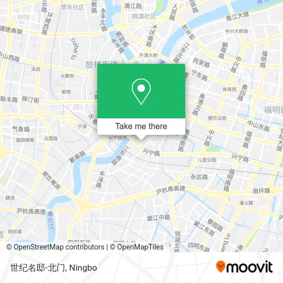 世纪名邸-北门 map