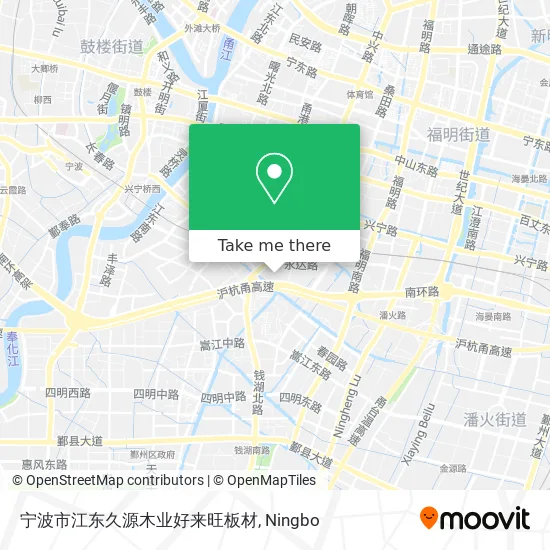 宁波市江东久源木业好来旺板材 map