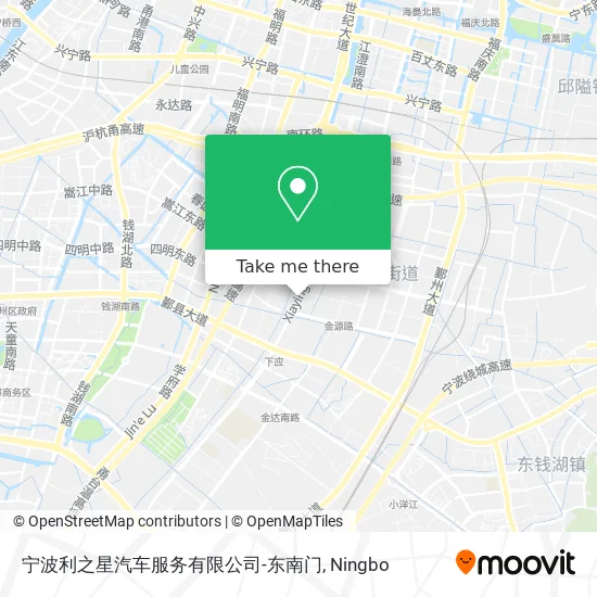 宁波利之星汽车服务有限公司-东南门 map
