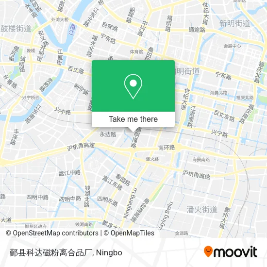 鄞县科达磁粉离合品厂 map
