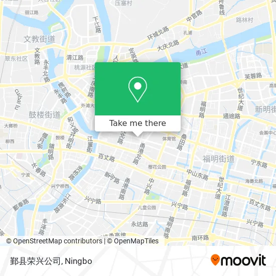 鄞县荣兴公司 map