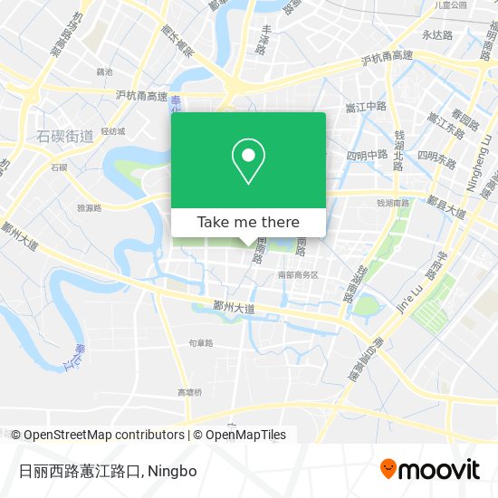 日丽西路蕙江路口 map
