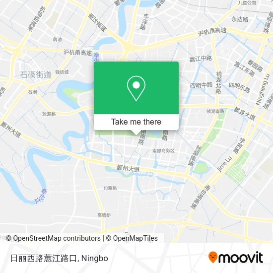 日丽西路蕙江路口 map