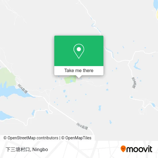 下三塘村口 map