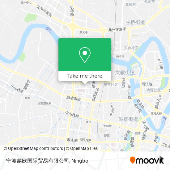宁波越欧国际贸易有限公司 map