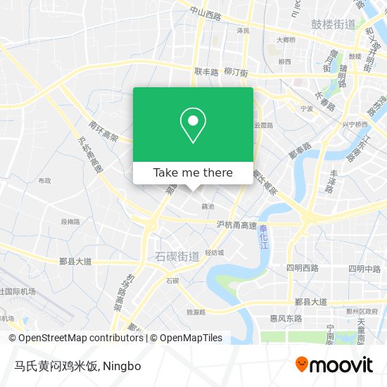 马氏黄闷鸡米饭 map